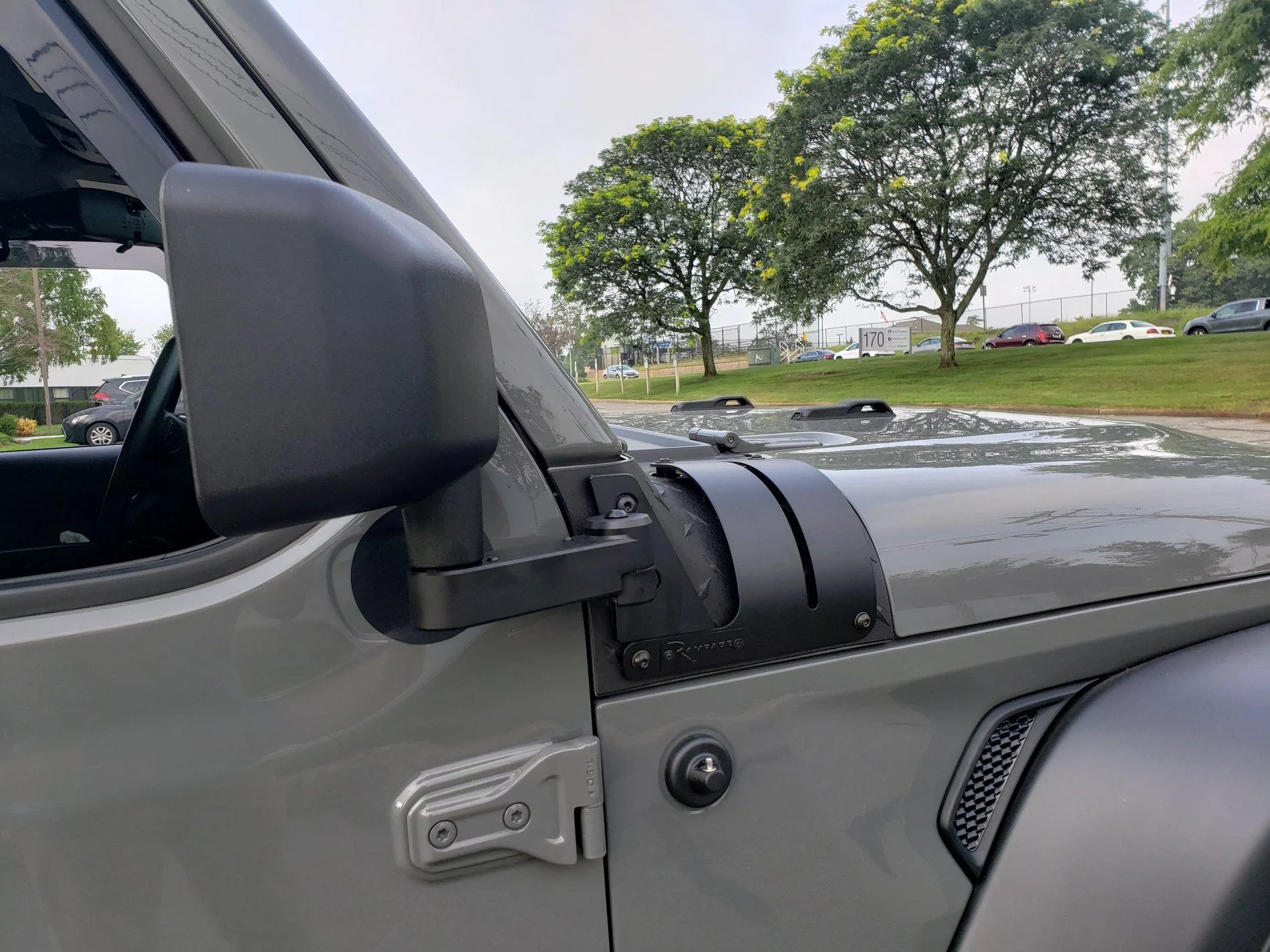 Jeep Wrangler JL Permanent Doorless Mirrors 20190821_083651