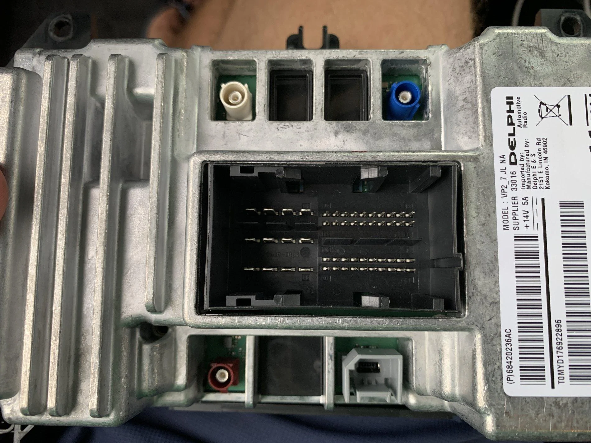 Jeep Wrangler JL Just trying to add Sirius 6BB3473E-C695-4BC2-95F0-E2C027C9C8F8