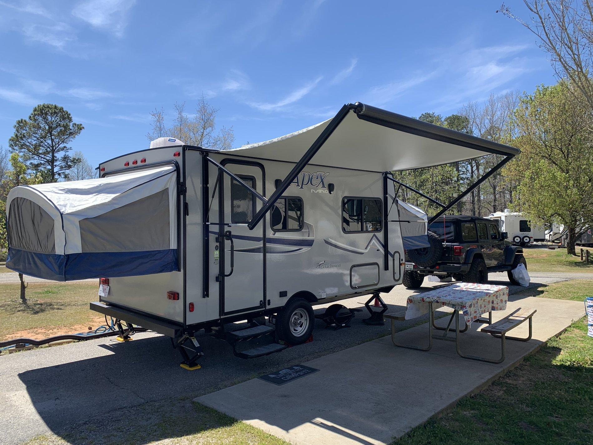 Jeep Wrangler JL JLU pulling a travel trailer? No problem! BAD4D566-174E-4E2E-8D99-35F48FA54E30