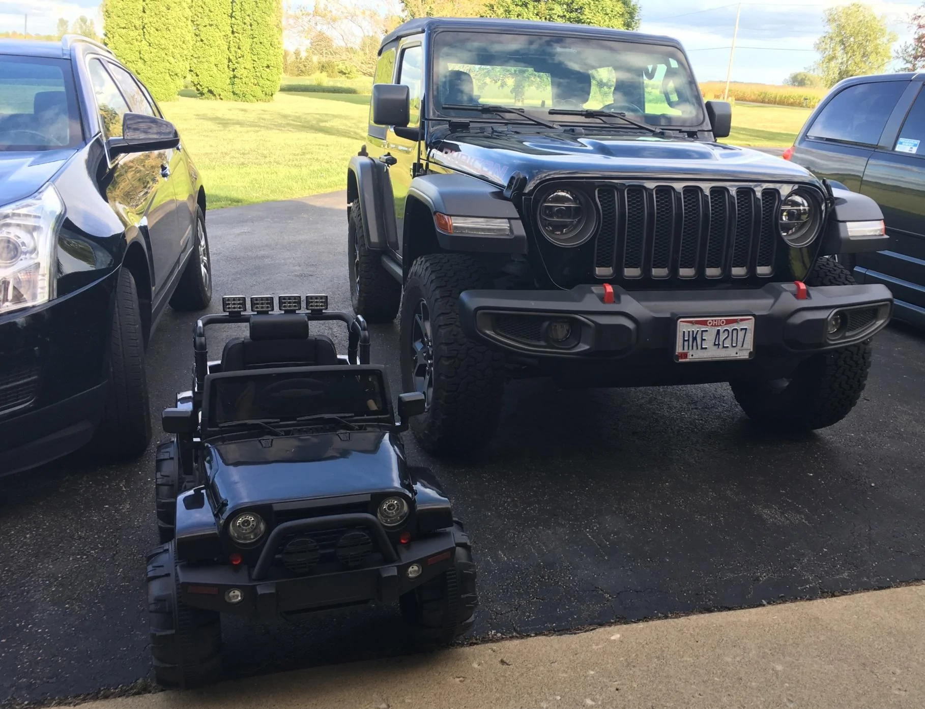 Jeep Wrangler JL Starting him young! 20190823_222706