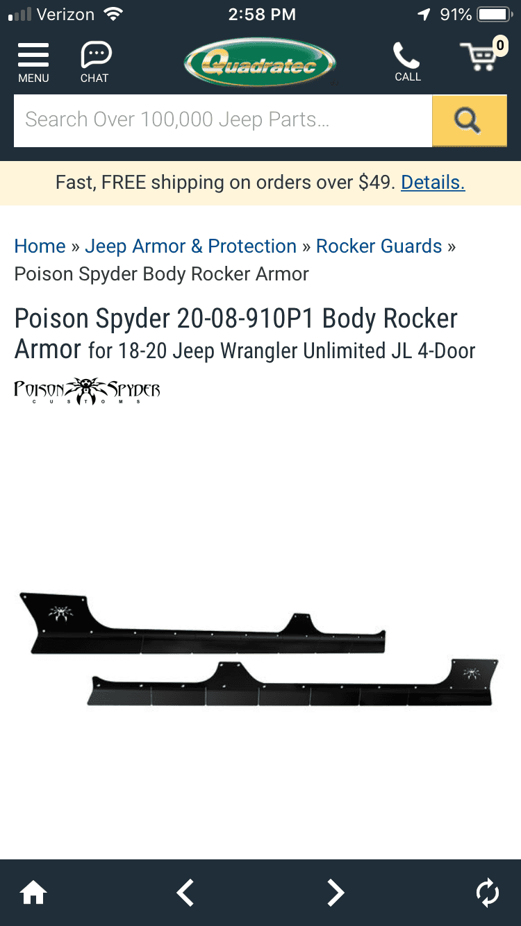Jeep Wrangler JL Rocker guards? 3F6BBD73-BCAB-4B73-A4F8-F25C0C73AF95