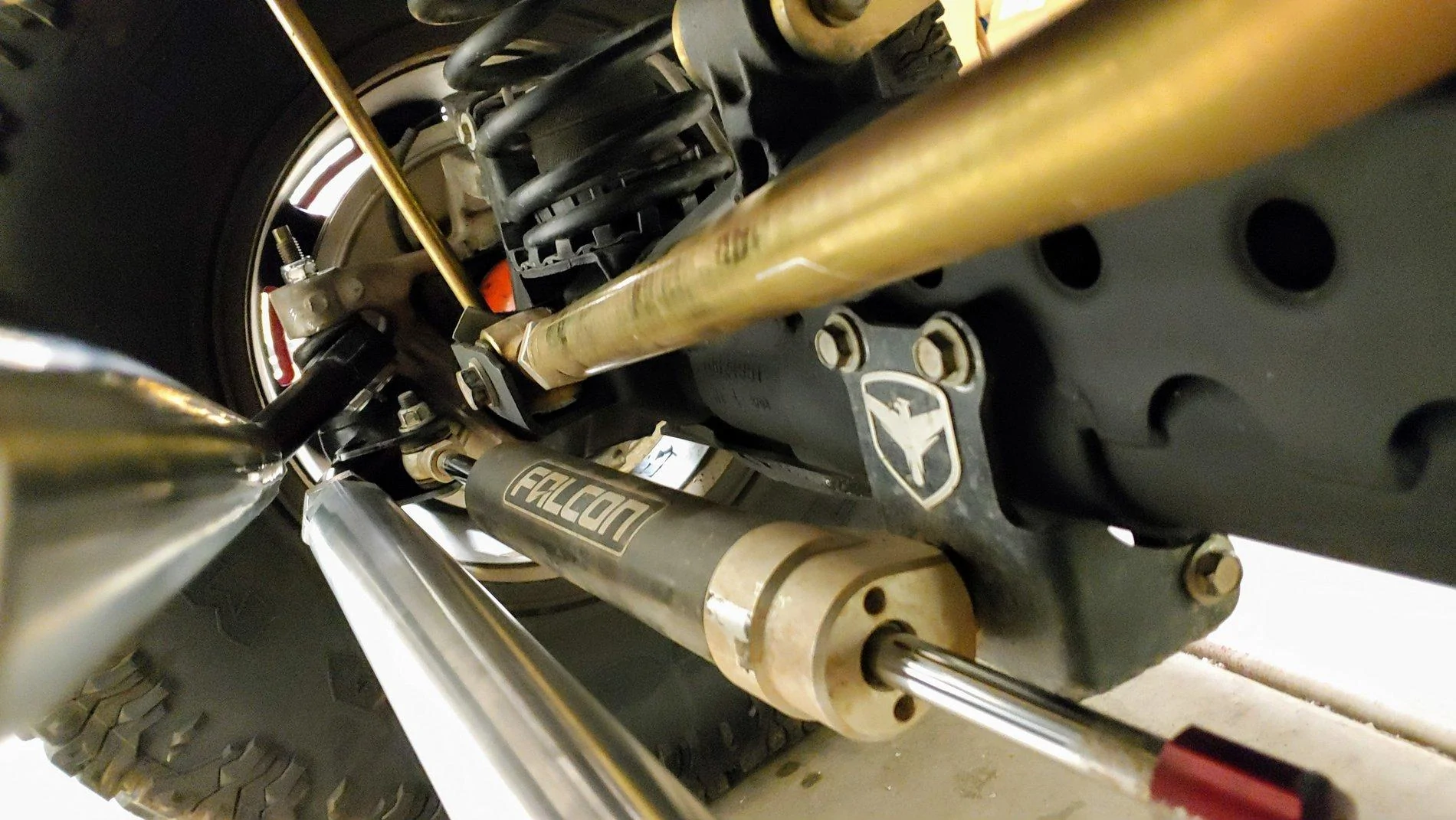 Jeep Wrangler JL Massive 2" aluminum steering 0827190713a~2