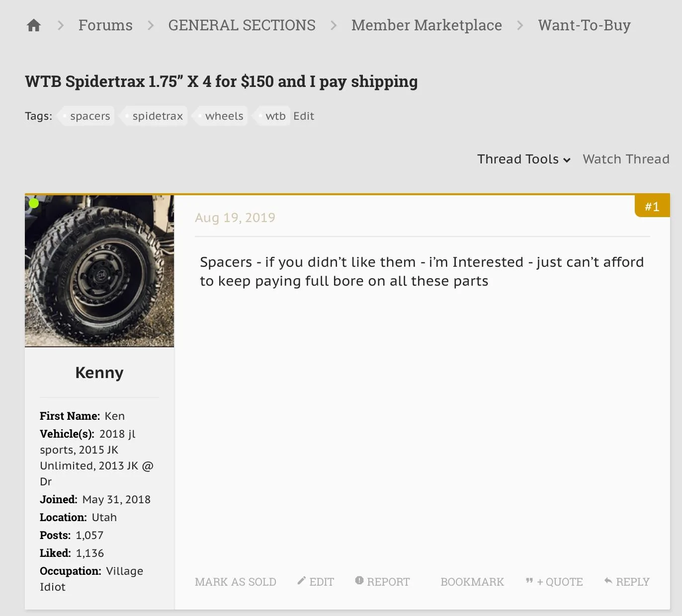 Jeep Wrangler JL Scammers on our Forum! IMG_0777