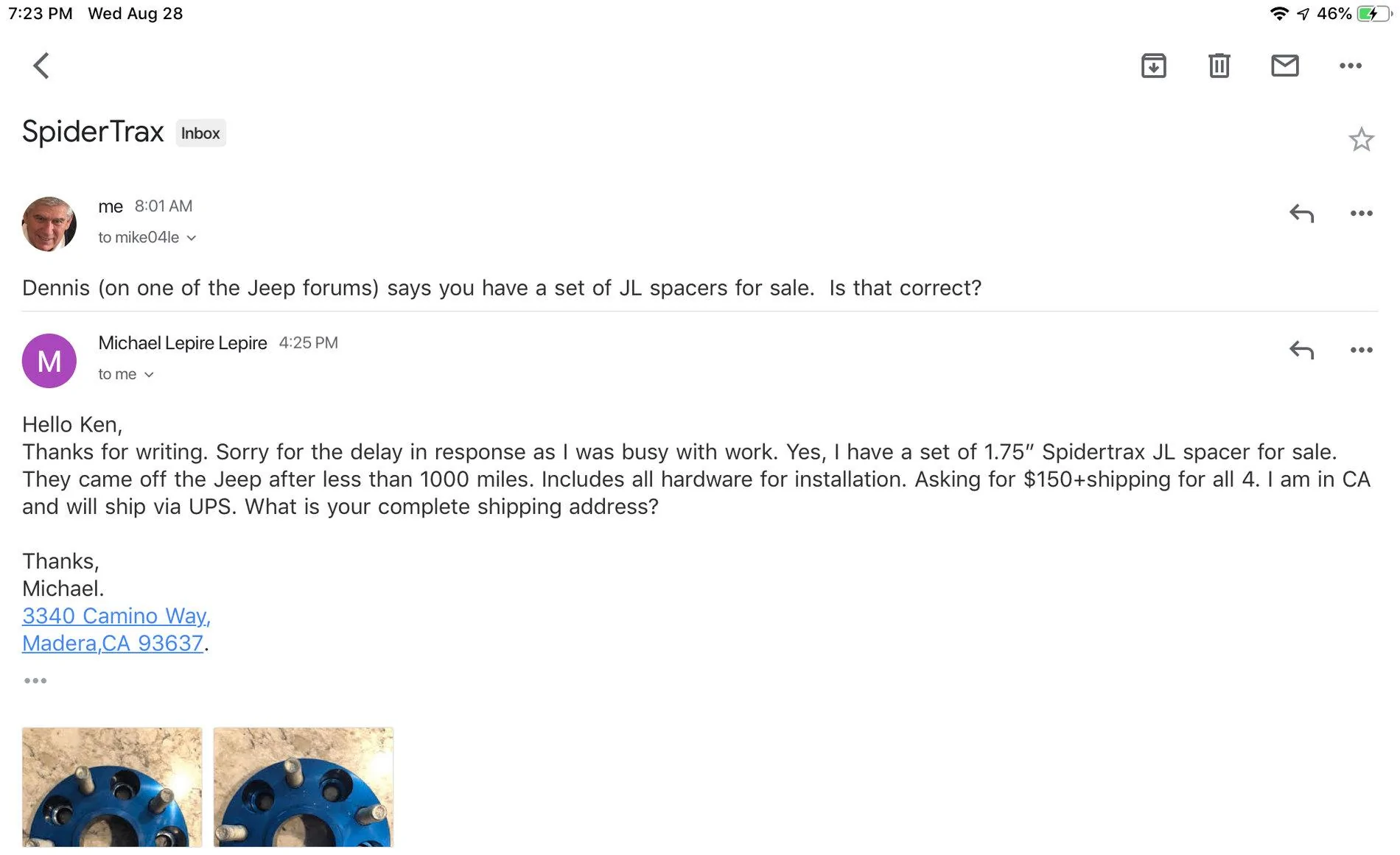 Jeep Wrangler JL Scammers on our Forum! IMG_0775