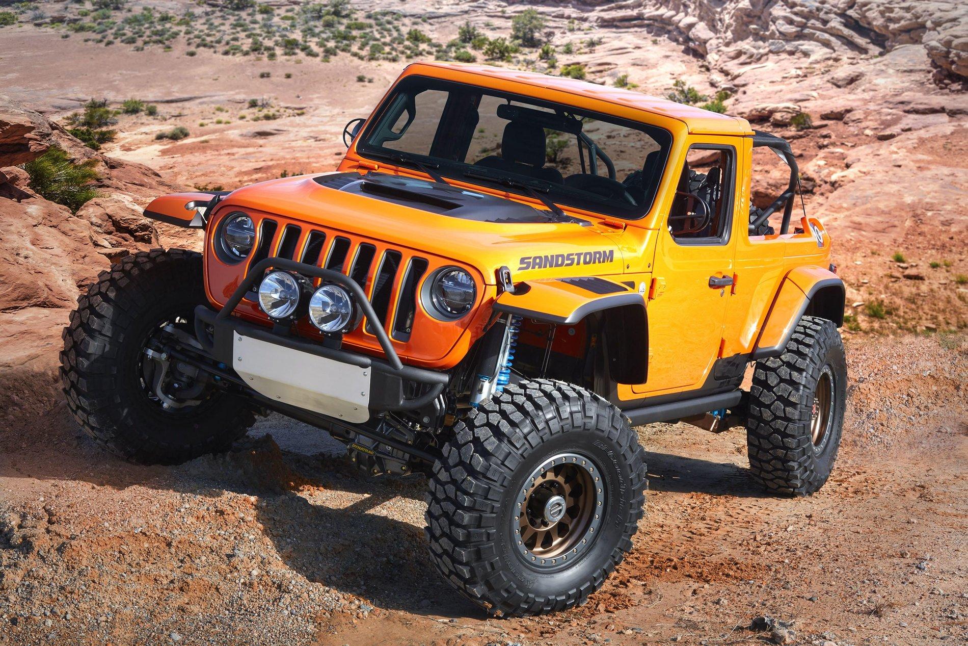 Jeep Wrangler JL Easter Jeep Safari Concepts SandStorm