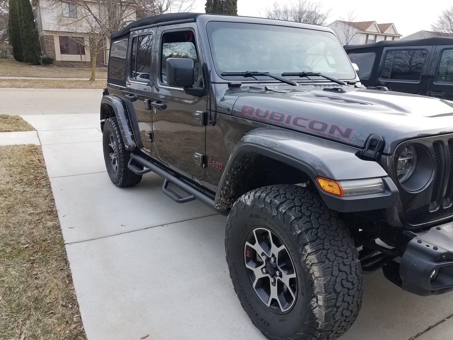 Jeep Wrangler JL What side steps / rock rails to add to JL Wrangler? 20180320_190537