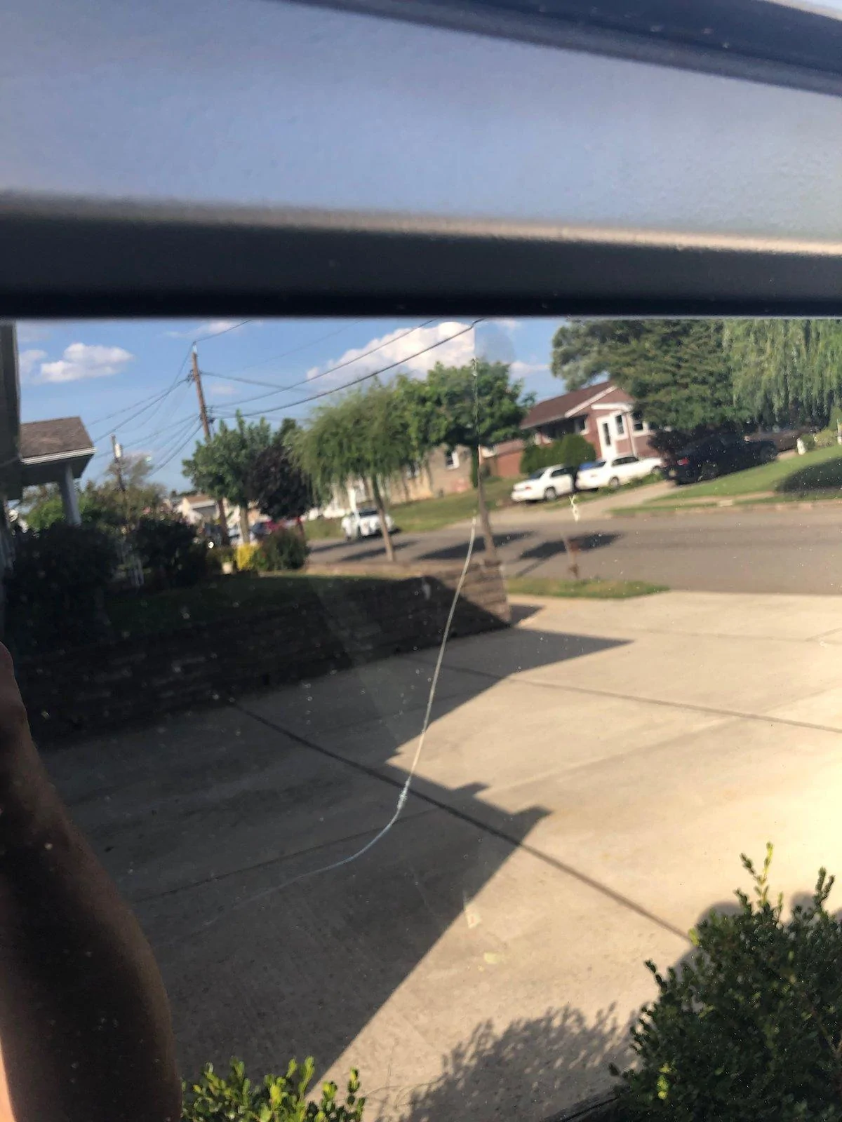 Jeep Wrangler JL Cracked side hard top glass! IMG_2625