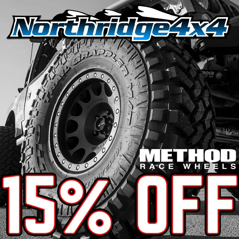 Jeep Wrangler JL Labor Day Weekend Specials!!! Method, Warn & More Method_15LaborDay_FB
