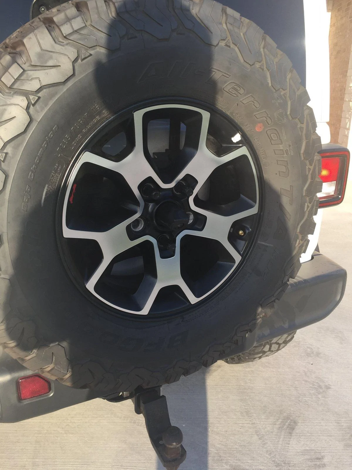 Jeep Wrangler JL Rubicon wheels/tires 20190821_191006_IMG_2891