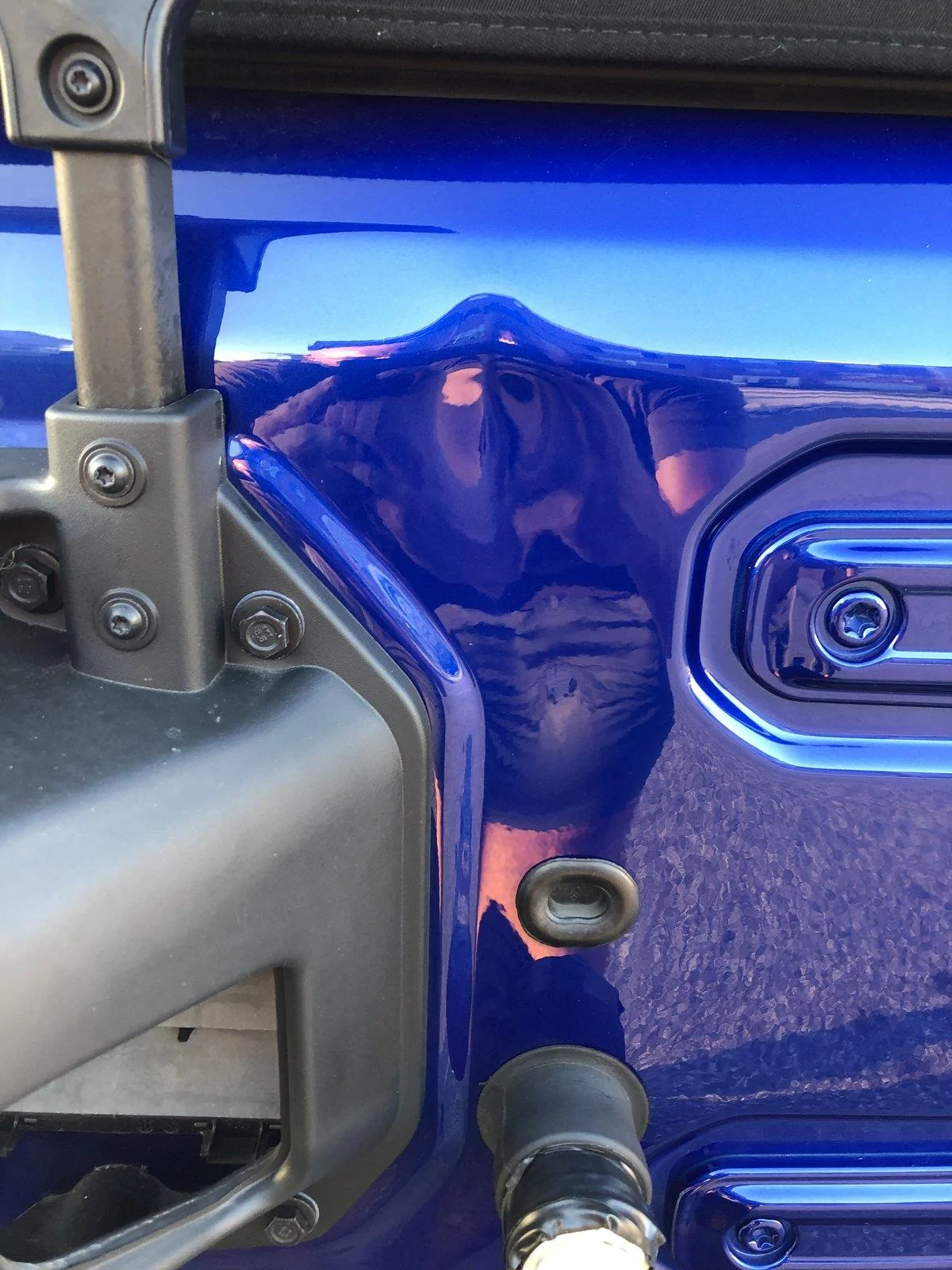 Jeep Wrangler JL Rear ended today F613C0CF-9DB4-47FA-A9AB-E9300DC6DF0C