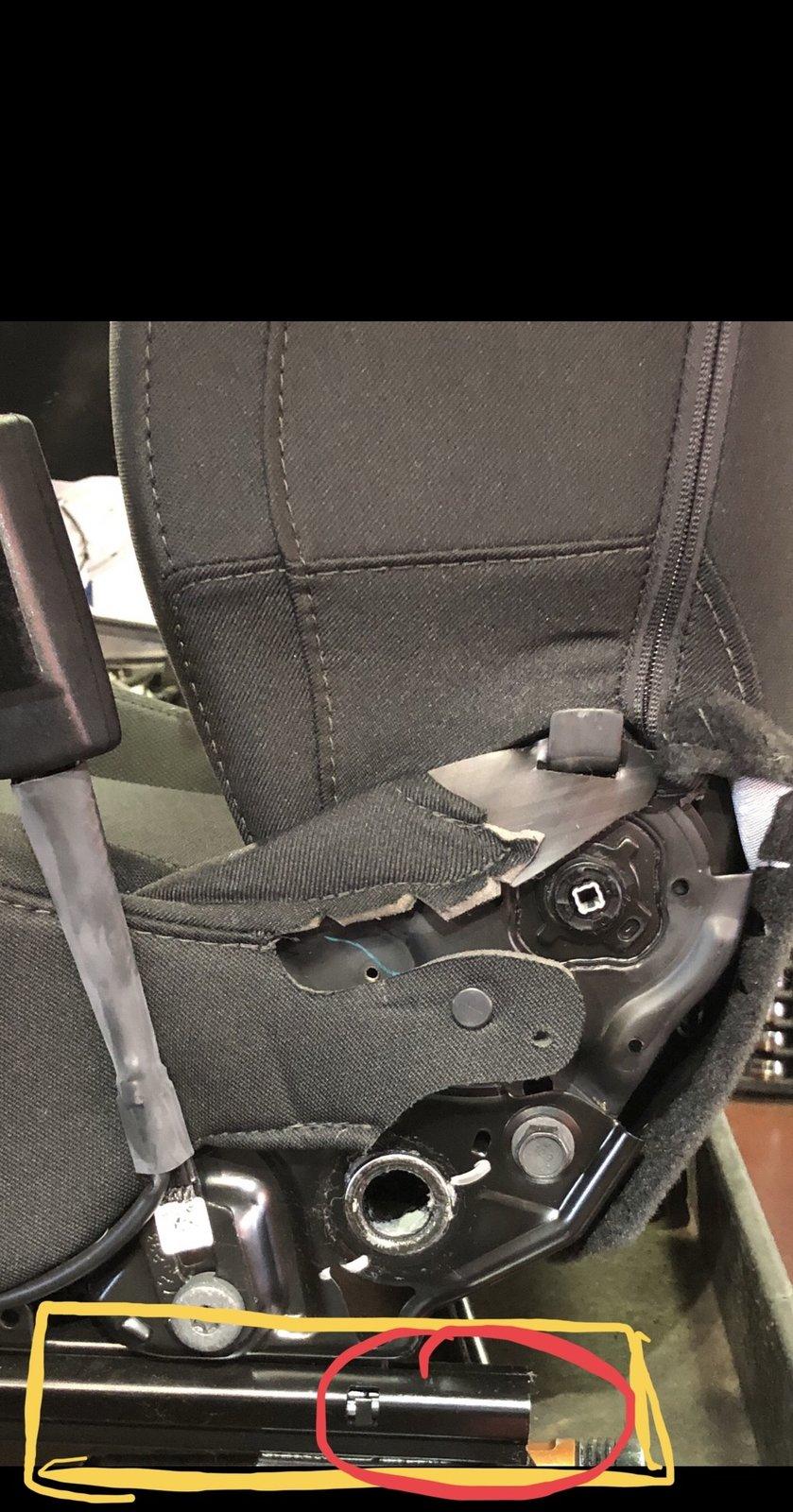 Jeep Wrangler JL Creaking front passenger seat while seated fullsizeoutput_1092