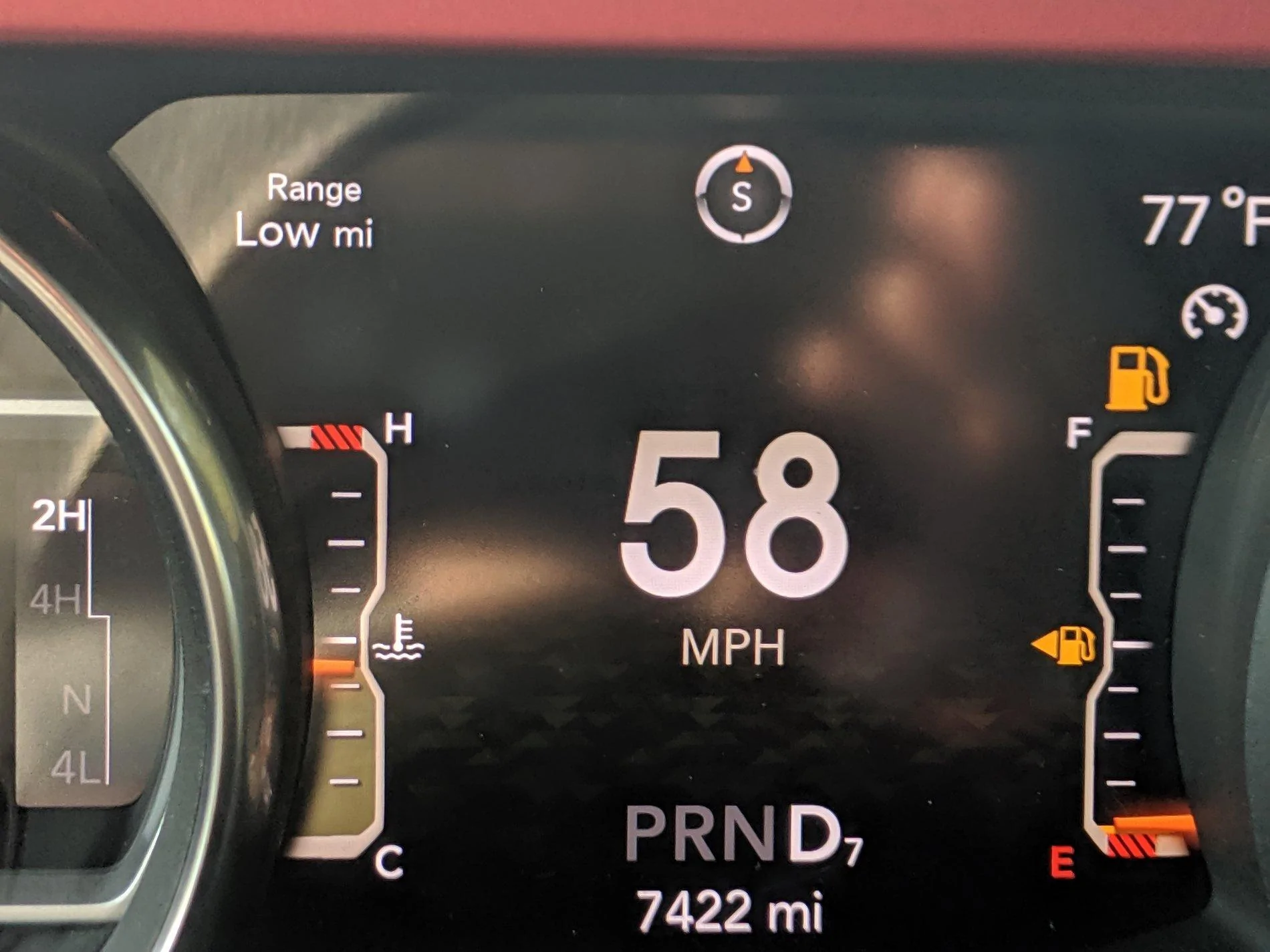 Jeep Wrangler JL Does the JL have Fuel Warning Light? IMG_20190903_092548