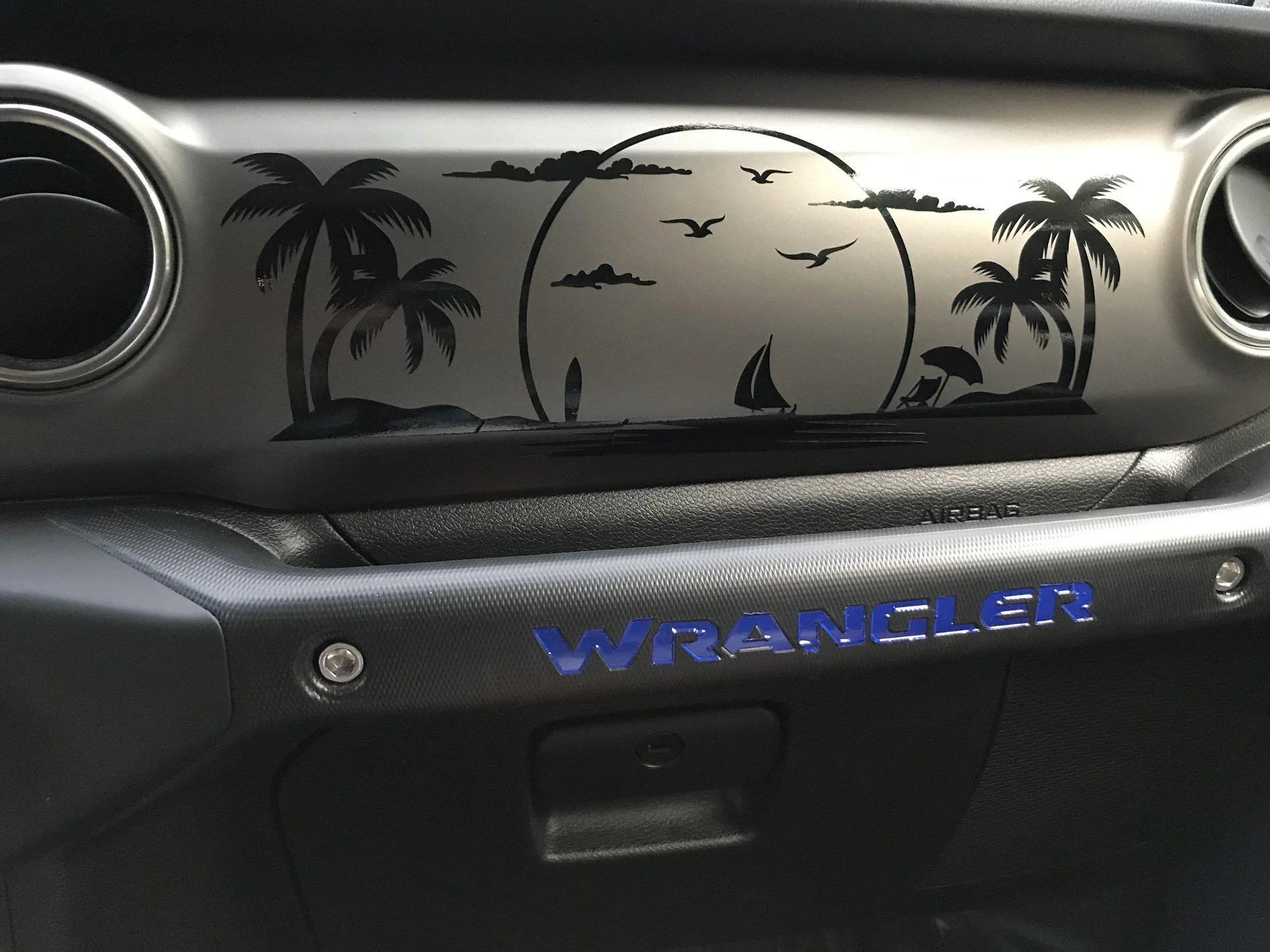Jeep Wrangler JL Dash Board Sticker C806FA07-DB5A-4AB8-9D4A-5EC658E23D64