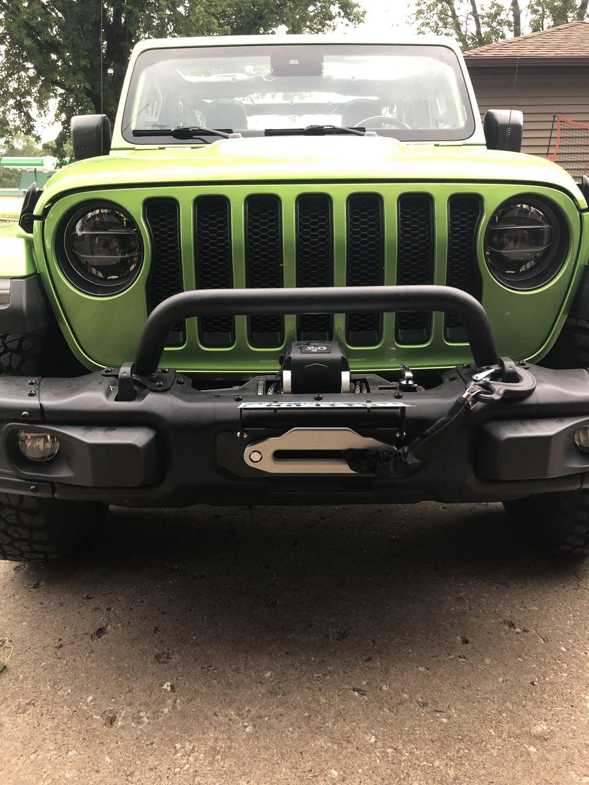 Jeep Wrangler JL Winch mounting plate EBCE3A98-DA78-4648-8941-13063123E49B