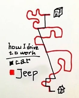 Jeep Wrangler JL Took the long way to work Driving a J