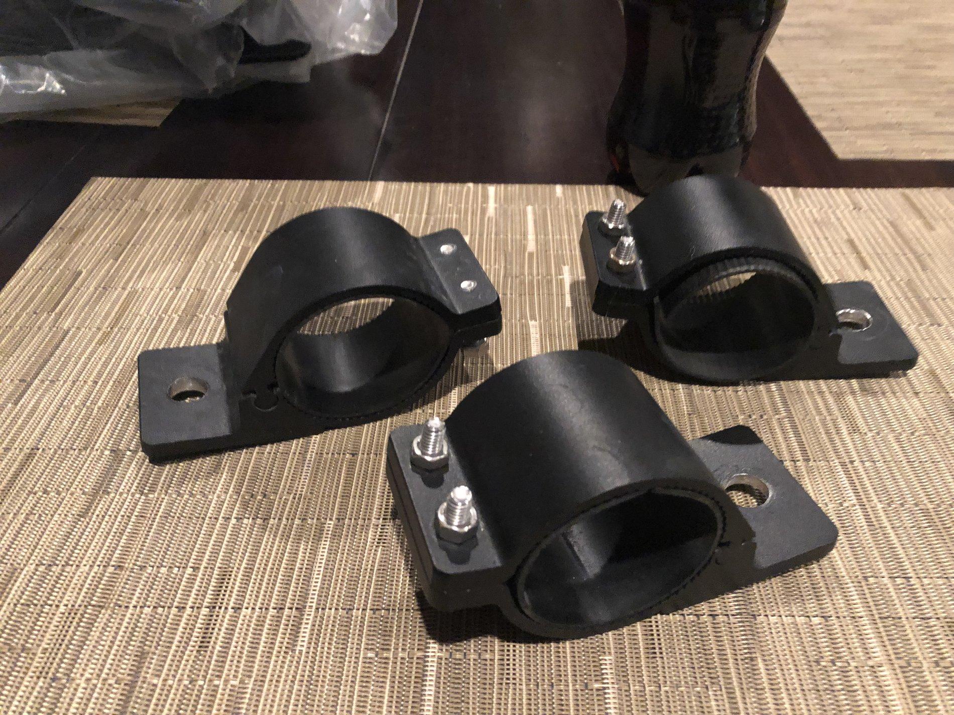 Jeep Wrangler JL Light mounts for round bar $50 shipped 85A789A0-6EAB-4011-84C1-3CB1A305EA05