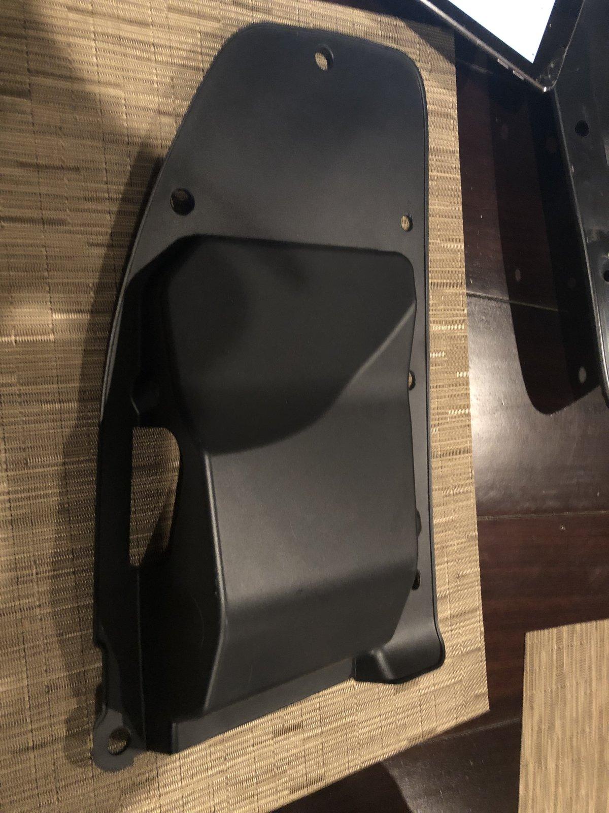 Jeep Wrangler JL Plastic front bumper splash guards FREE F72759DD-93D3-4DCA-AA92-856DB7B27FF4