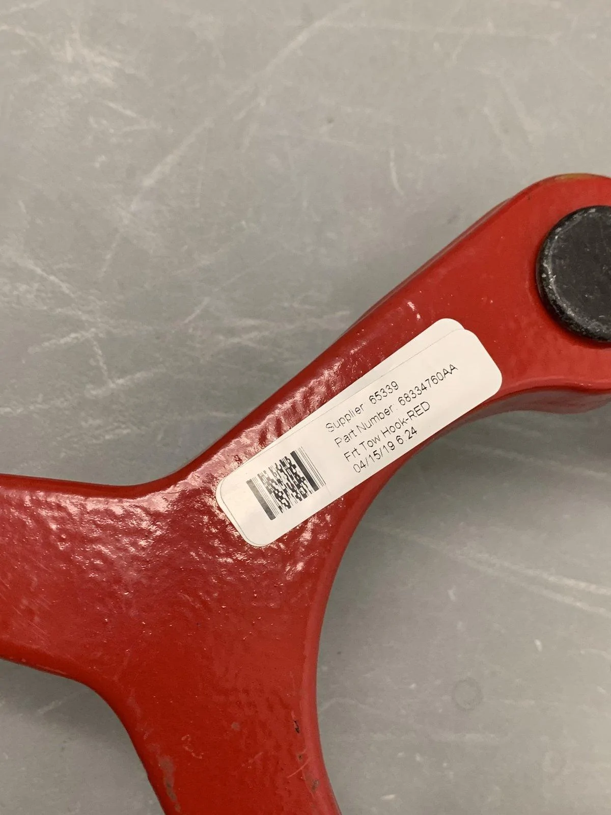 Jeep Wrangler JL Rubicon Red Tow Hooks FA2F0B47-8EF0-40C2-9548-AB2954F0650D