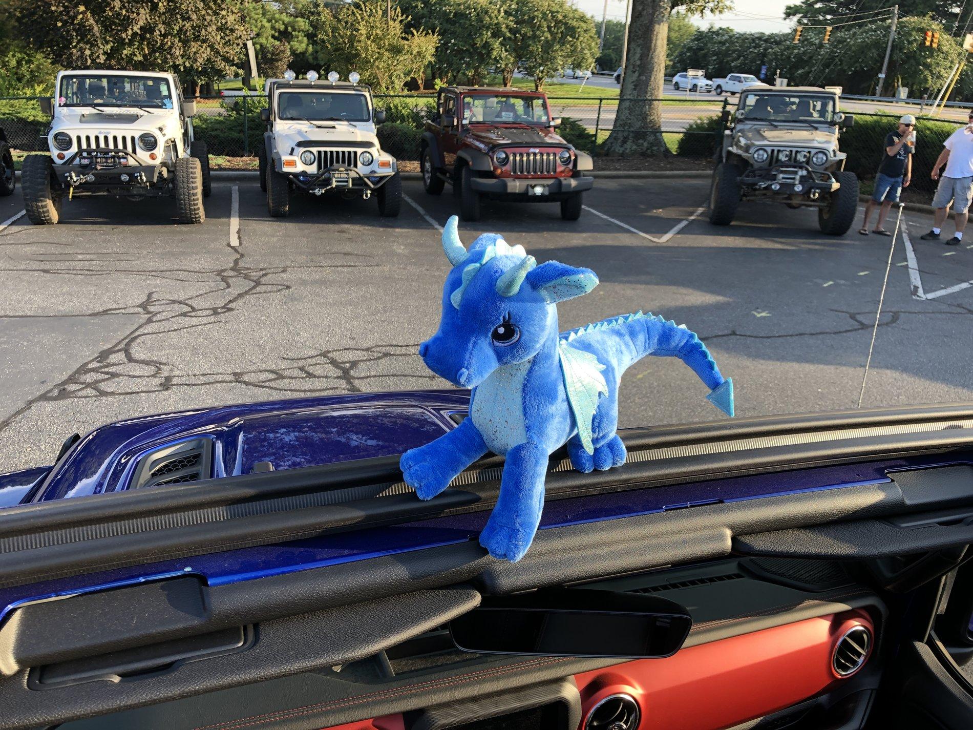 Jeep Wrangler JL Anyone else have a mascot? 24D8EFBA-DE2E-4F9C-89B3-7B3A14202324