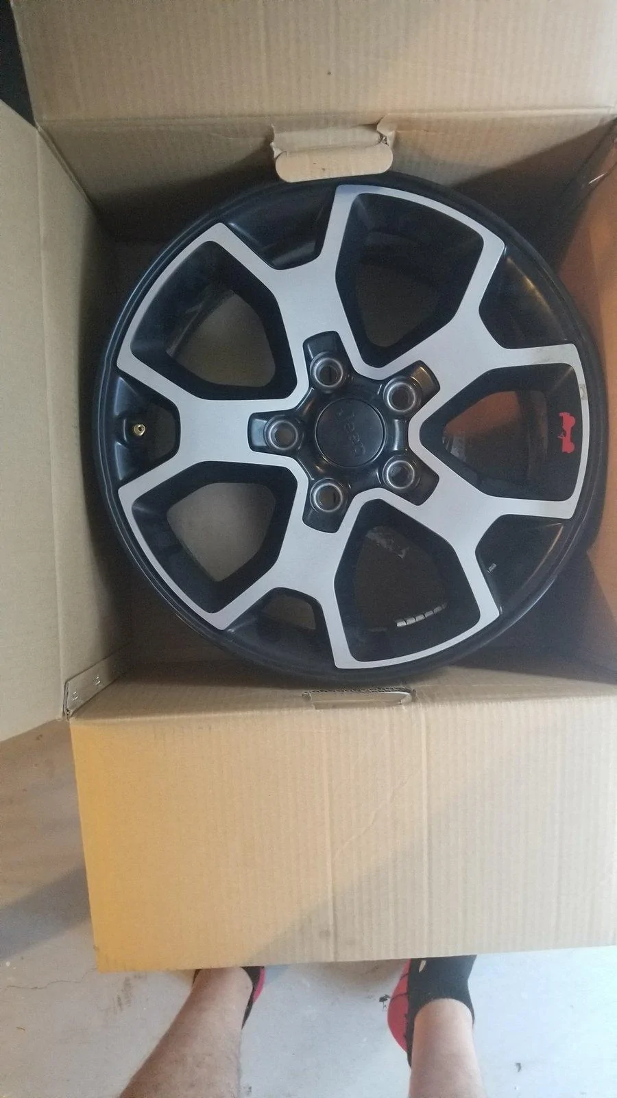 Jeep Wrangler JL Rubicon JL Take Off Wheels 20190924_084458