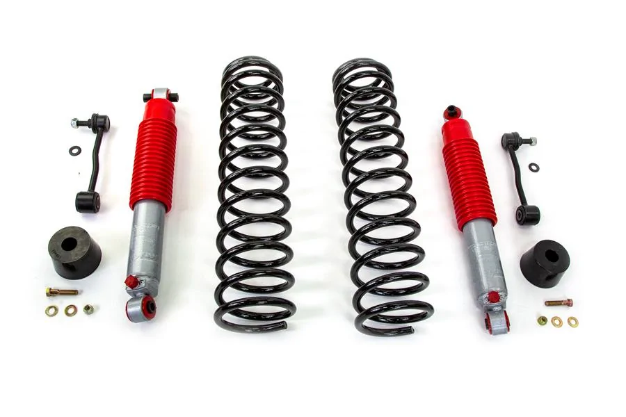 Jeep Wrangler JL 2" Rancho Lift Kit How-To ROS-RS66122BR9-1-2_Front