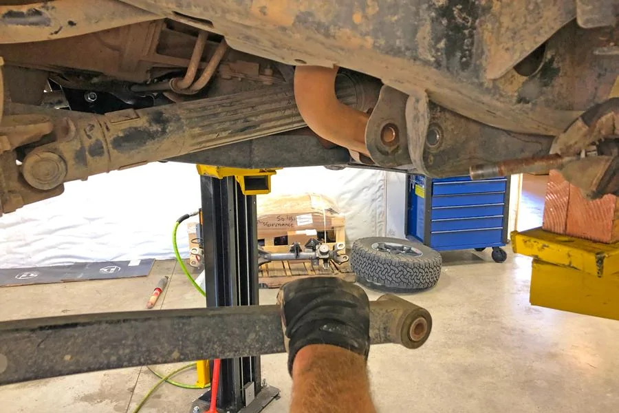 Jeep Wrangler JL 2" Rancho Lift Kit How-To remove-control-arms