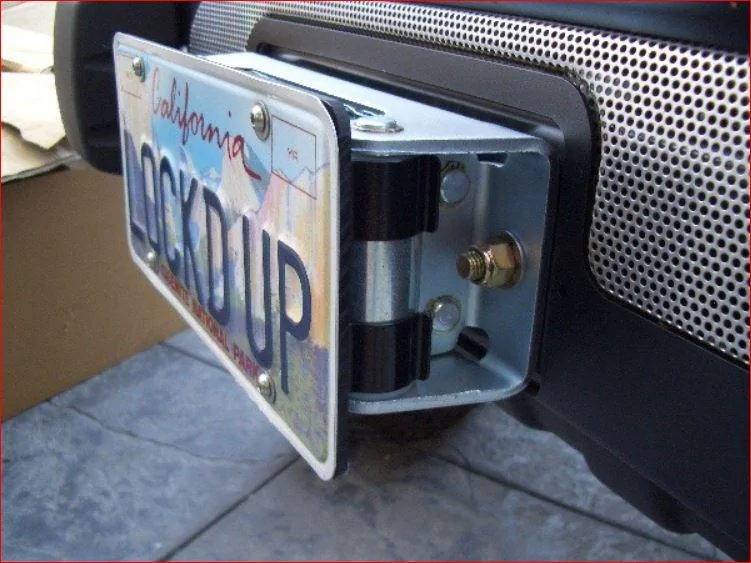Jeep Wrangler JL Rubicon front license plate bracket nn