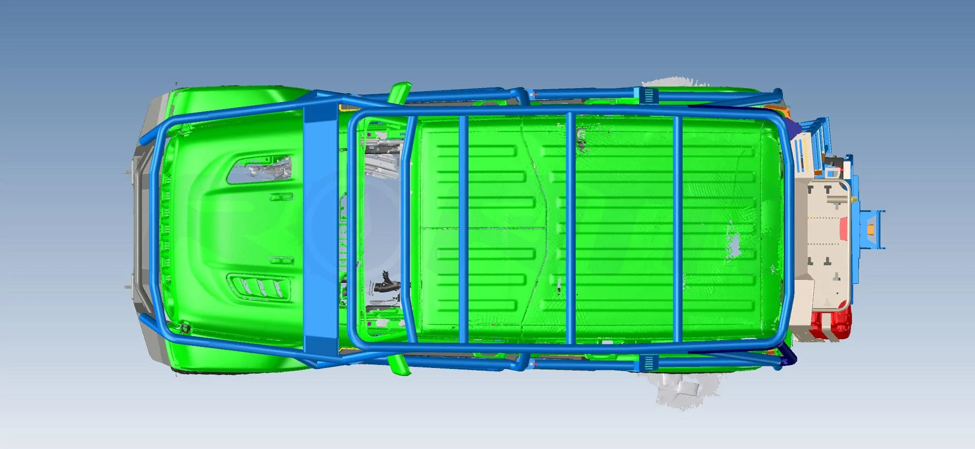 Jeep Wrangler JL ROAM Exo Cage - Exoskeleton Roll Cage ROAM Exo System , PF02 August 2019 1004