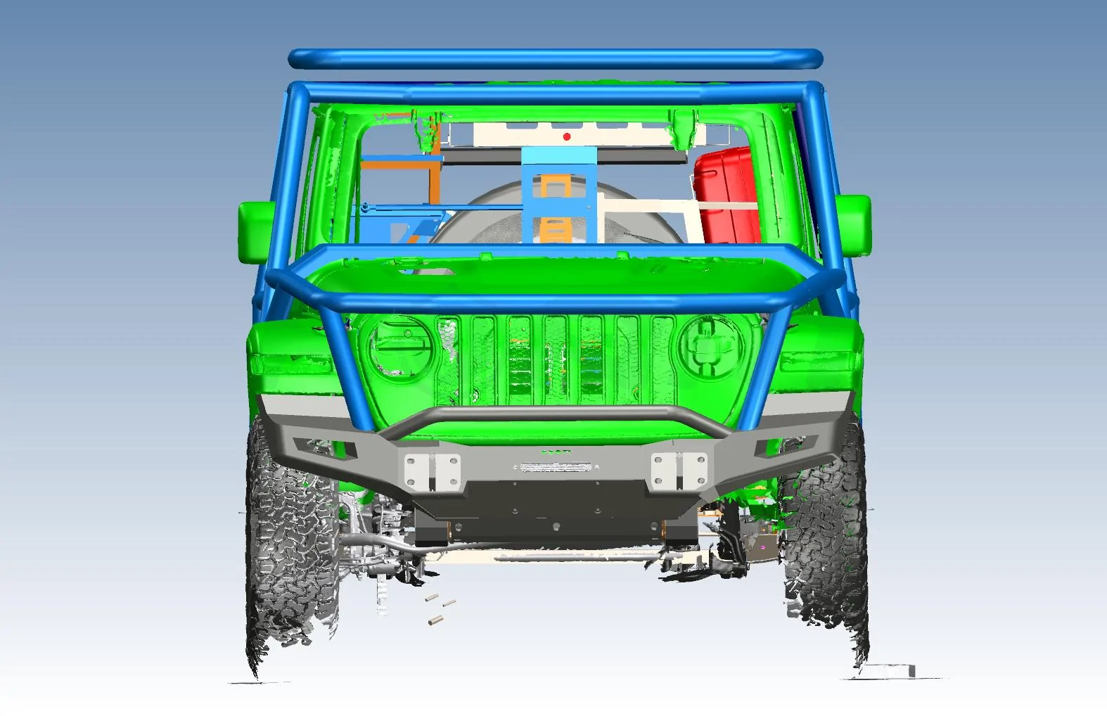 Jeep Wrangler JL ROAM Exo Cage - Exoskeleton Roll Cage ROAM Exo System , PF02 August 2019 1005