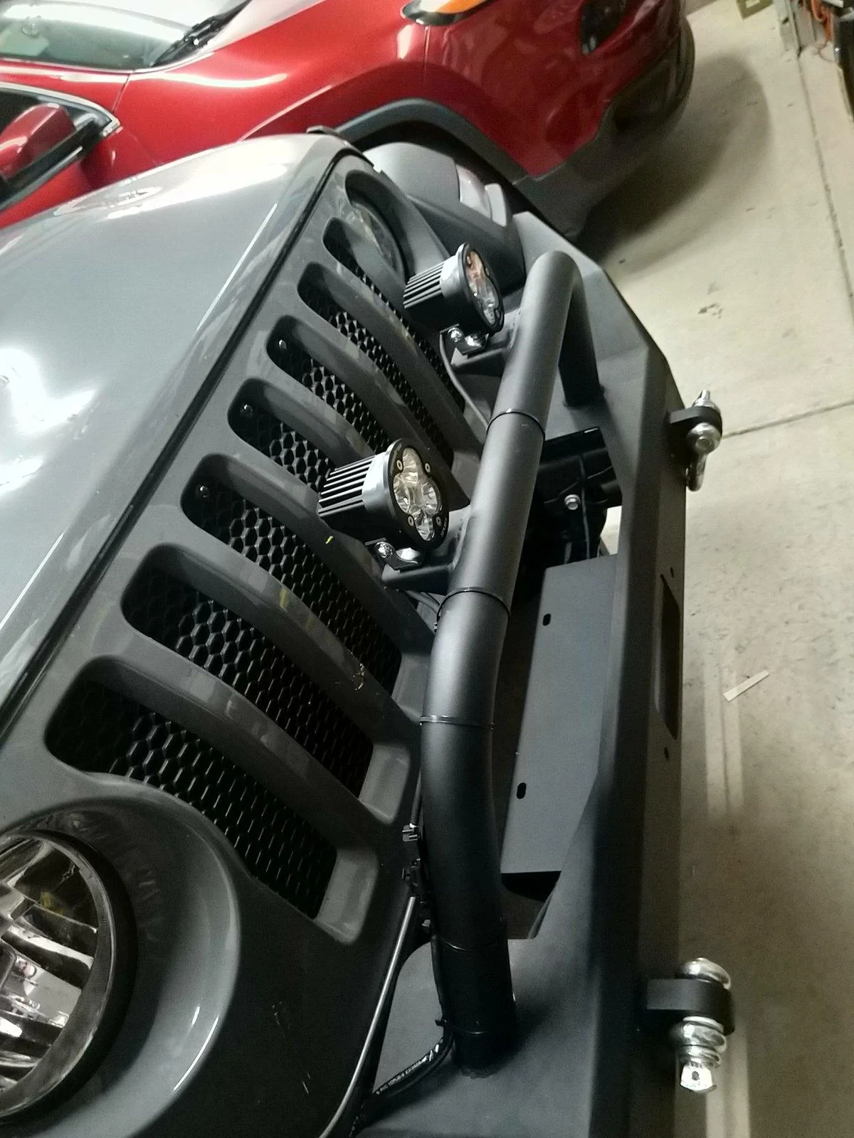 Jeep Wrangler JL How do you hook your wires on bumper IMG_20190925_202331