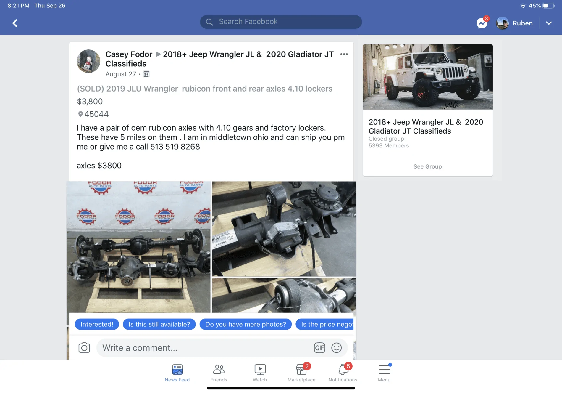 Jeep Wrangler JL elocker on Sport S 5AA18F03-1ADB-4891-8CB7-37DD5FDFDEC0