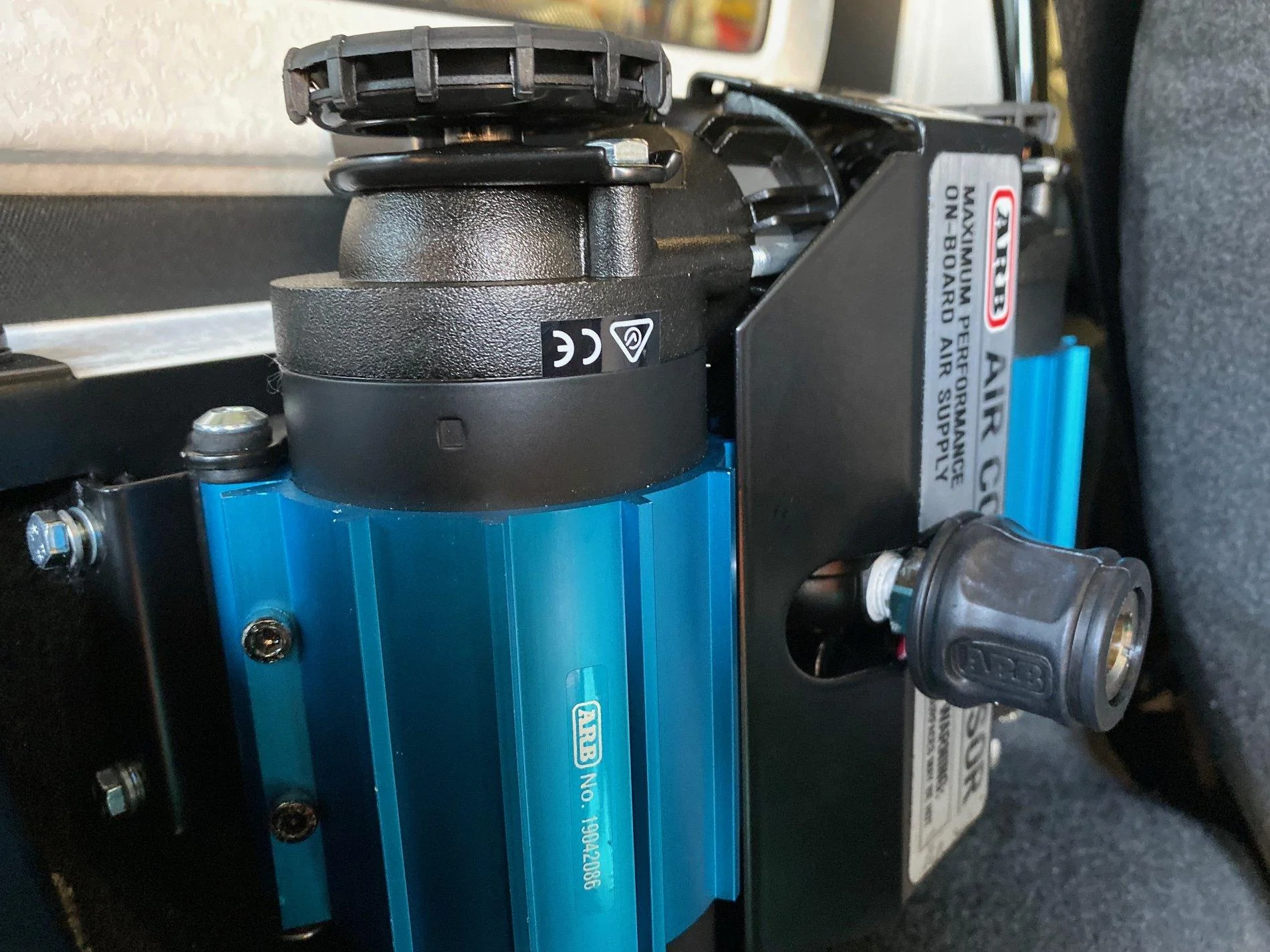 Jeep Wrangler JL Mounting ARB Air Compressor IMG_1942