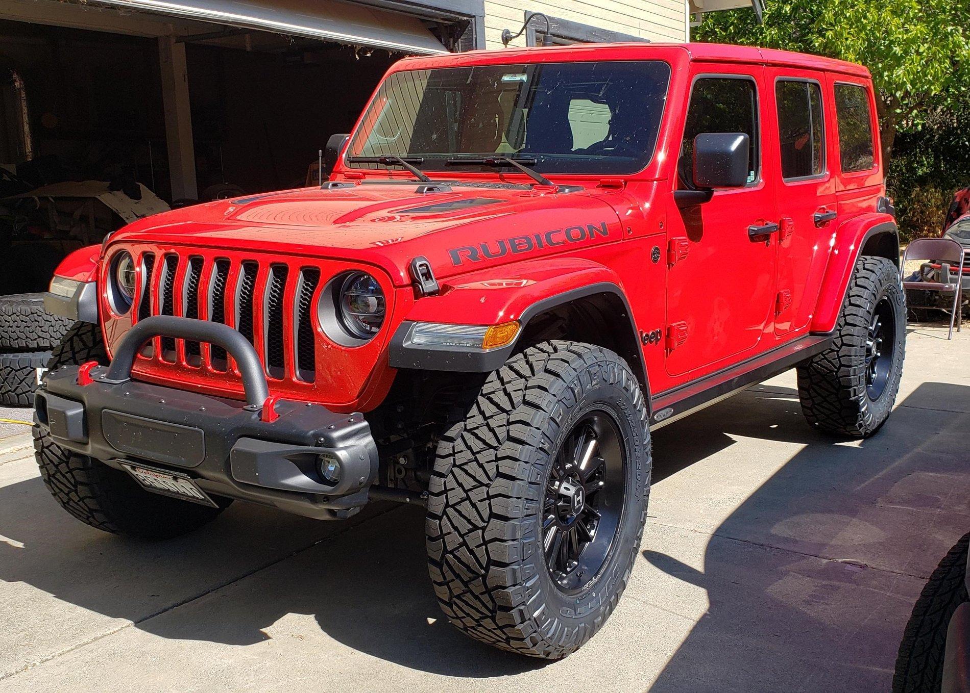 Jeep Wrangler JL Ideal offset/backspacing JL 3qtr