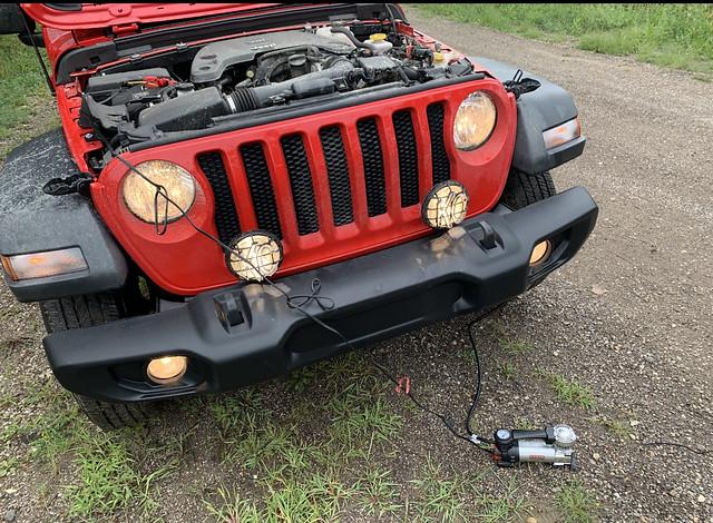 Jeep Wrangler JL Added KC slimlites today 48860315987_ae4a5373f8_z