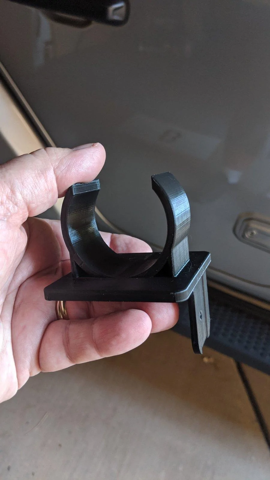 Jeep Wrangler JL Flashlight Mount - 3D Printed for Rear Cargo Area IMG_20191007_161015