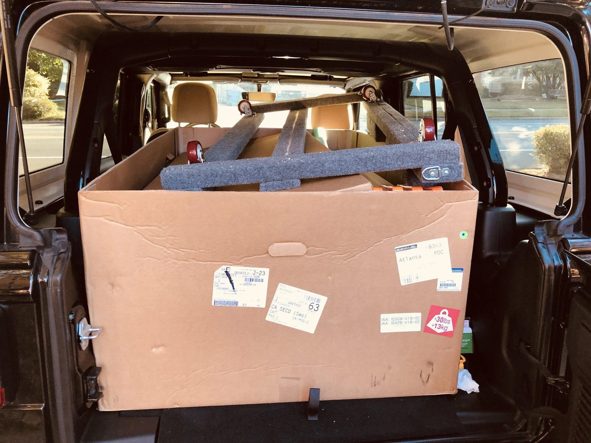 Jeep Wrangler JL DIY Hardtop and Door Holders IMG_5101