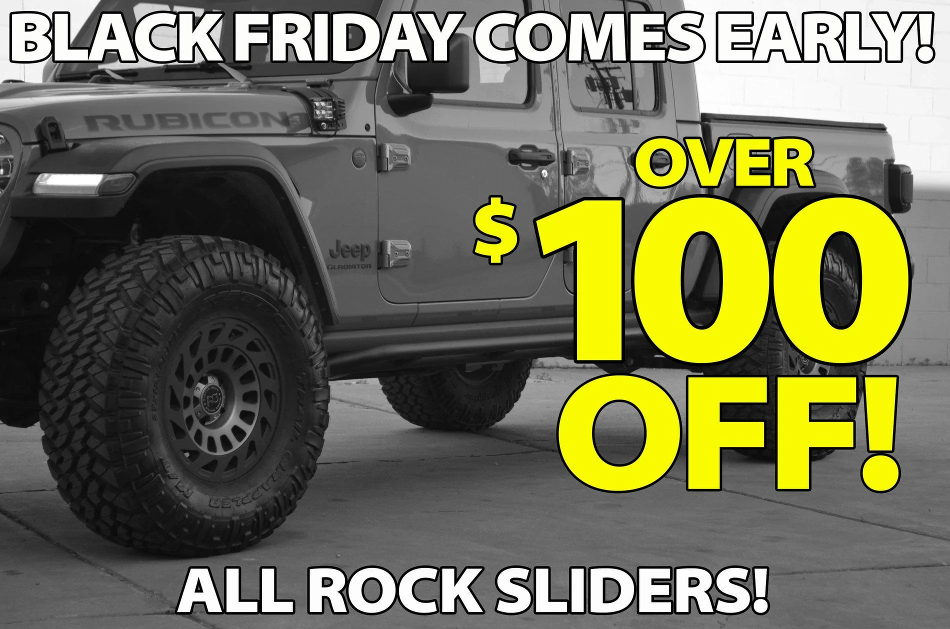 Jeep Wrangler JL BLACK FRIDAY PRICING STARTS NOW! 100-Off