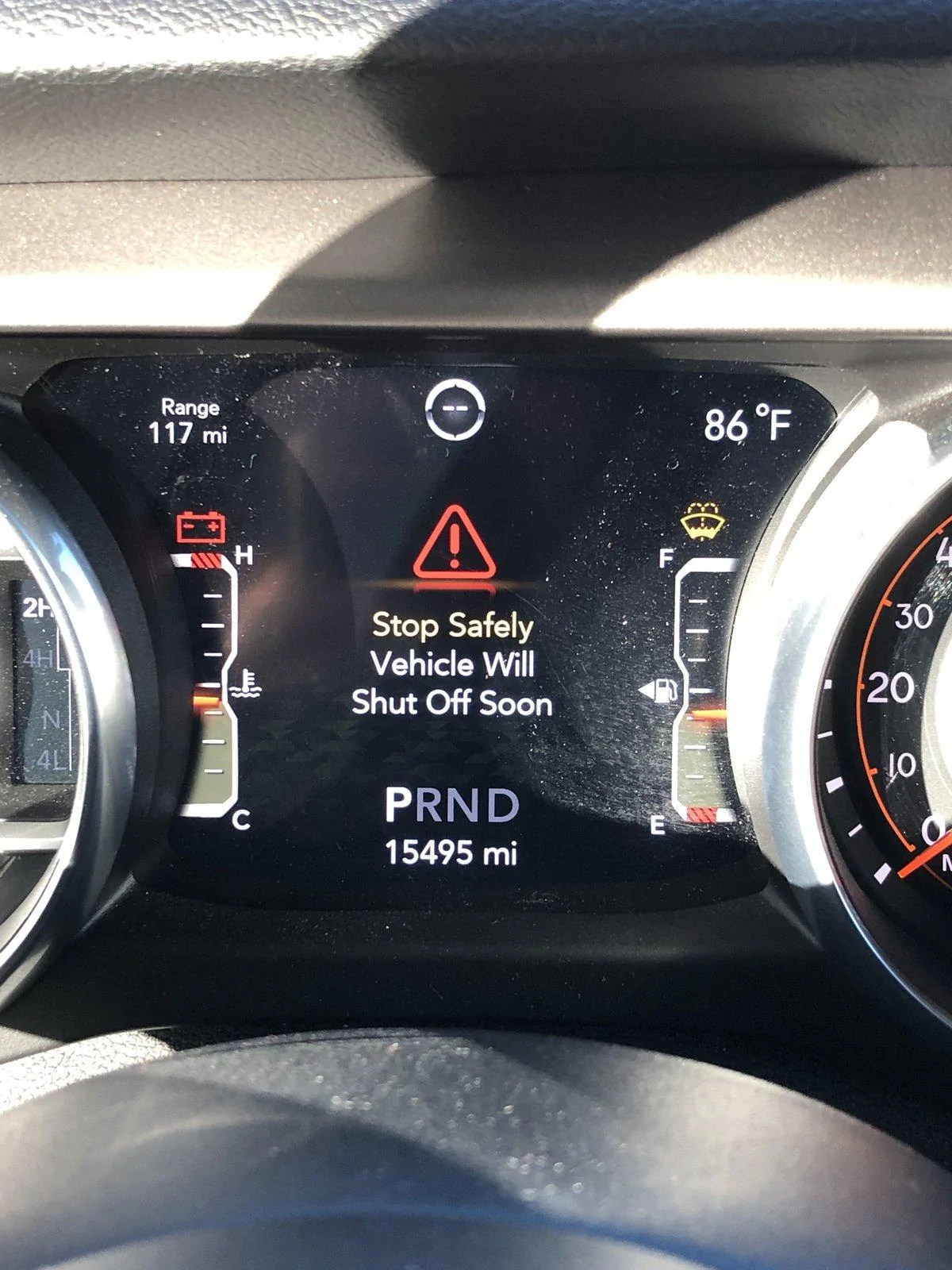 Jeep Wrangler JL Jeep won't start - complete dash freak out 1A2D9518-9ECD-4D64-9B36-6B780CF5A3FF