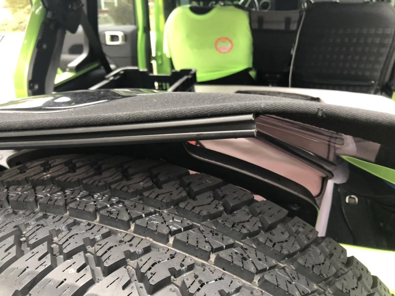 Jeep Wrangler JL DIY Rain cover 8991276A-AA84-4CFE-99F9-B75882AE5E10