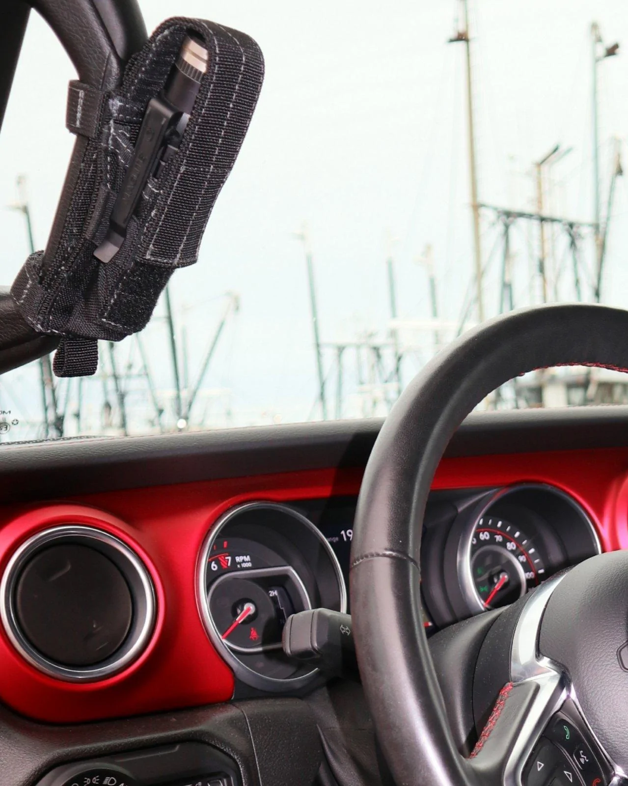 Jeep Wrangler JL Flashlights, where are you all mounting them? 20191012_200854