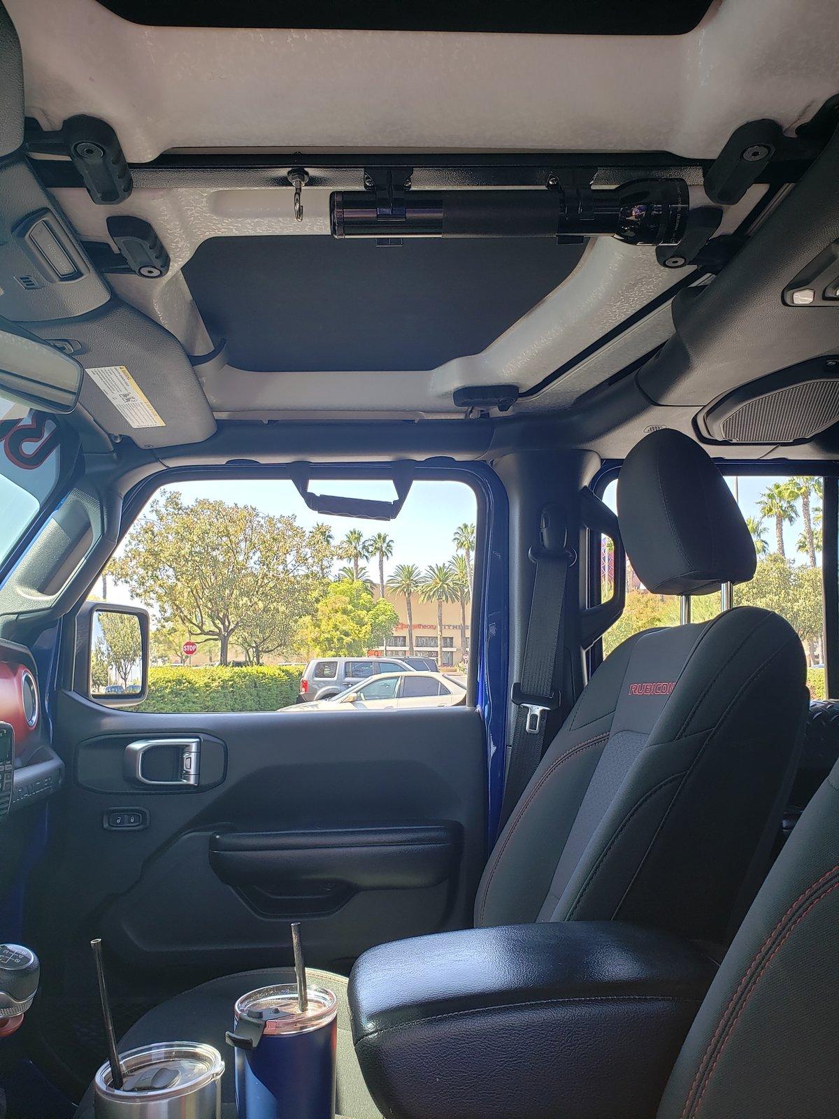 Jeep Wrangler JL Flashlights, where are you all mounting them? 20191013_123509