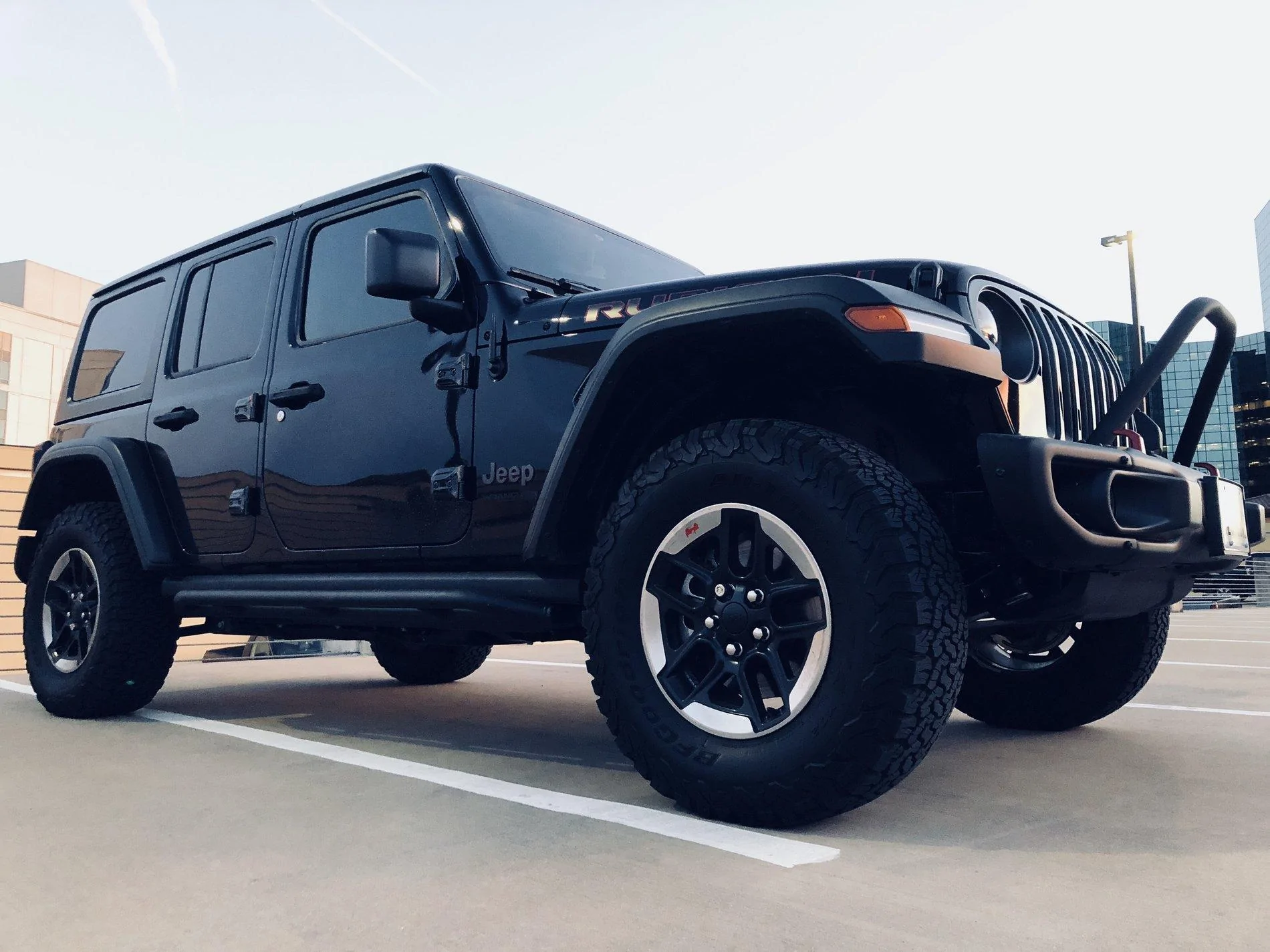 Jeep Wrangler JL ‘18 Black JLUR - NEW  39” BFG KM3 & Rotiform SIX 17x9, RK X-Factor 3.5” w/ Kings, Road Armor Flares AA2C98CE-3079-4D4B-B560-E3DAAA165B52