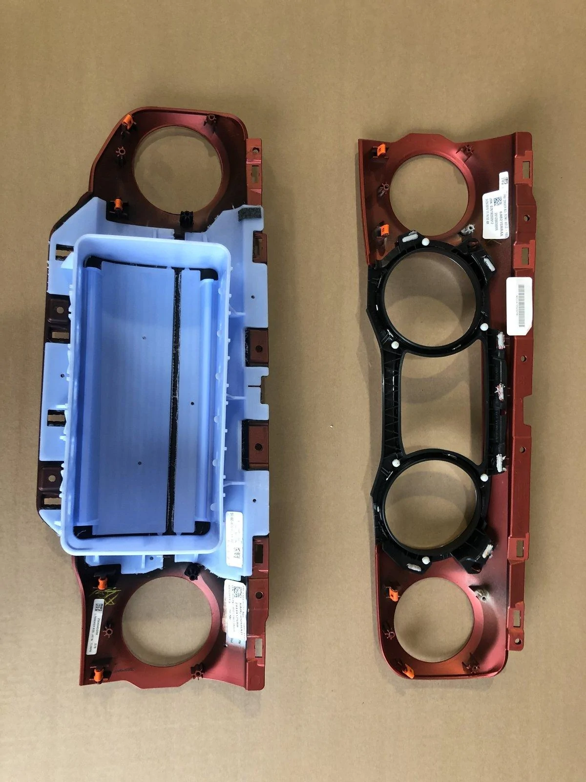 Jeep Wrangler JL RED RUBICON DASH PANELS 75E5EB17-448F-4368-B13C-C465859969B8