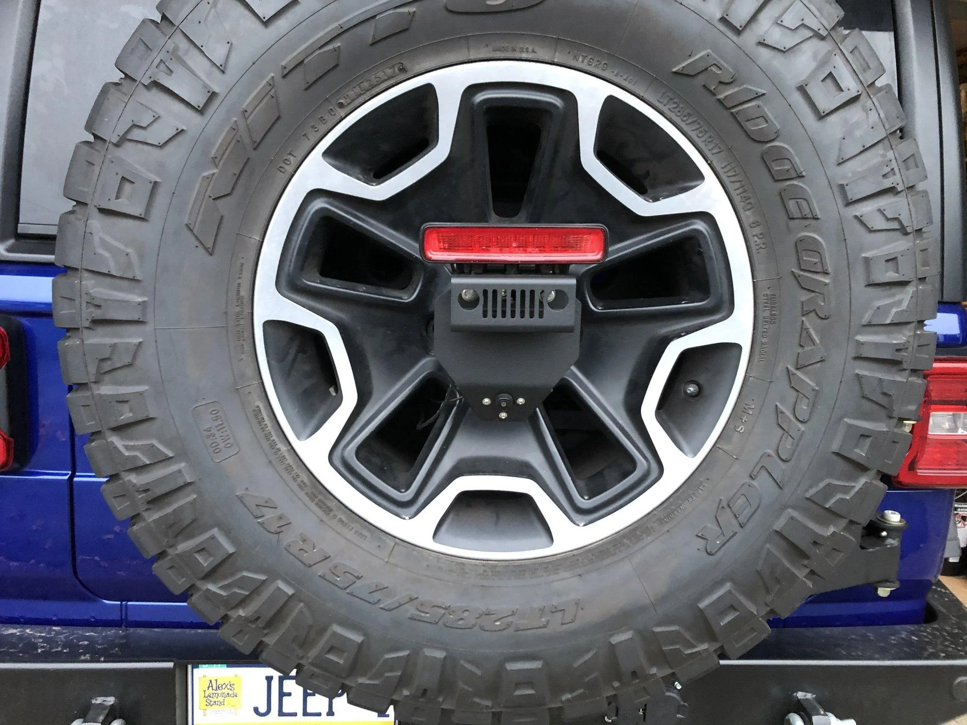 Jeep Wrangler JL Rattle- Ace Engineering Stand Alone Tire Carrier 55190202-A8B7-4EA0-B2BD-1D0008049D46