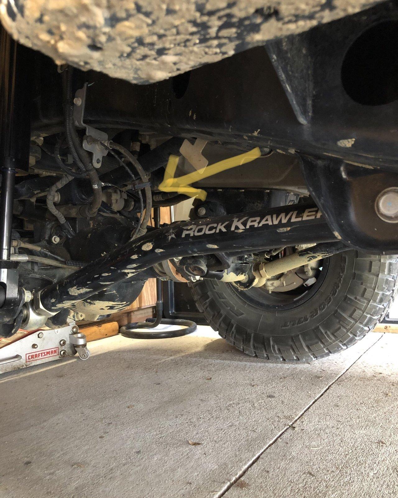 Jeep Wrangler JL Where do these brackets get relocated to when replacing LCA's? 2008A564-3B60-4553-B5A7-62EA116D3902