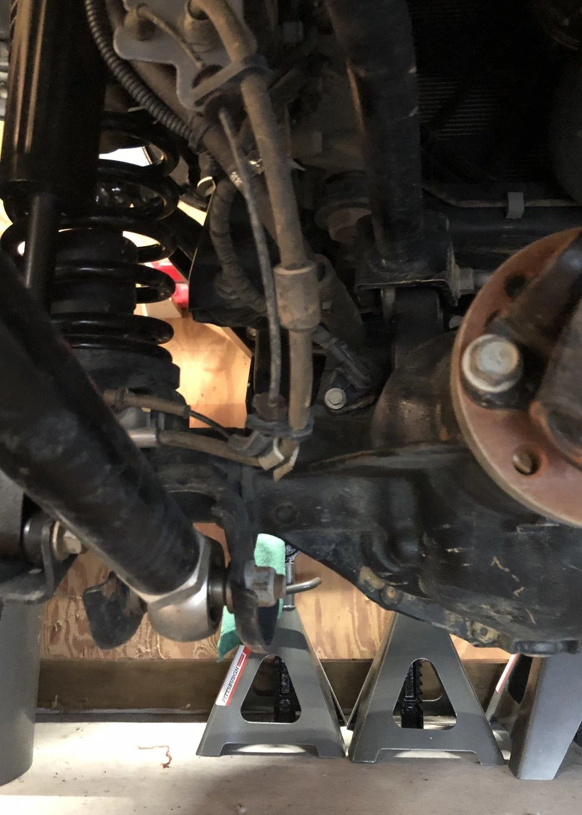Jeep Wrangler JL Where do these brackets get relocated to when replacing LCA's? 1258B84D-5D1F-43FF-92D6-CC33E354CB09