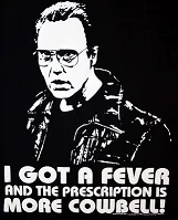 Jeep Wrangler JL Jeep humor waiting room ( ** NO POLITICS ** ) christopher-walken-more-cowbell small