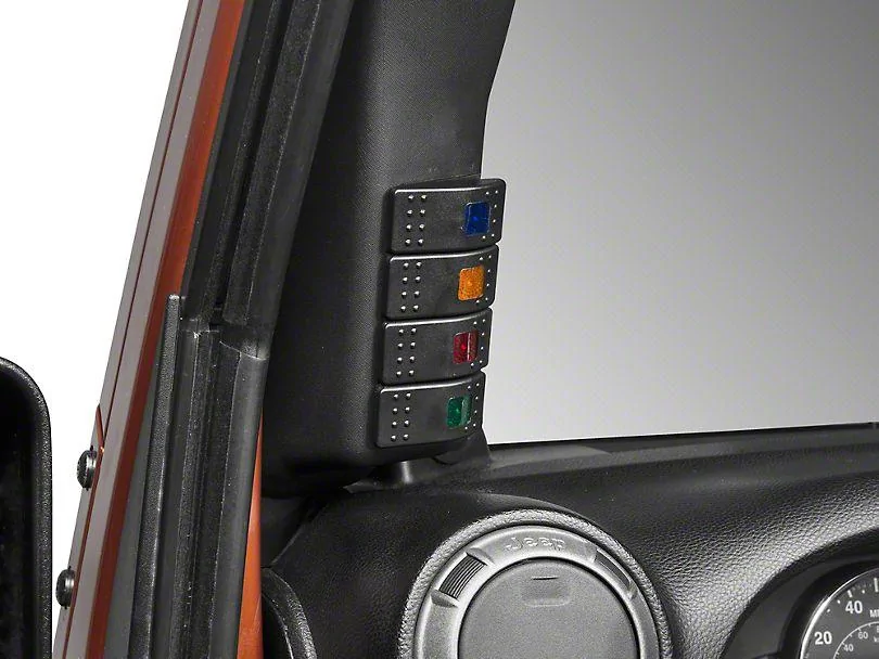 Jeep Wrangler JL Does anyone make A Pillar Switch Mounts for JL J111790