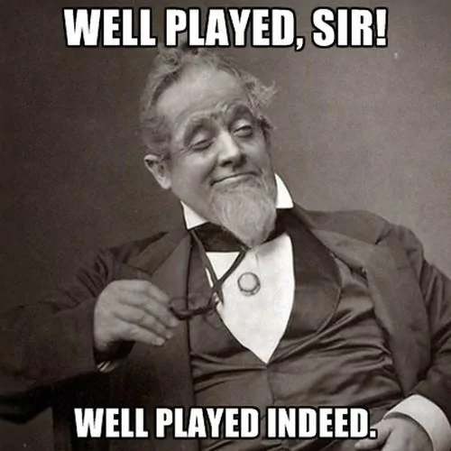 Jeep Wrangler JL Jeep humor waiting room ( ** NO POLITICS ** ) vintage_old_man_well_played_meme1