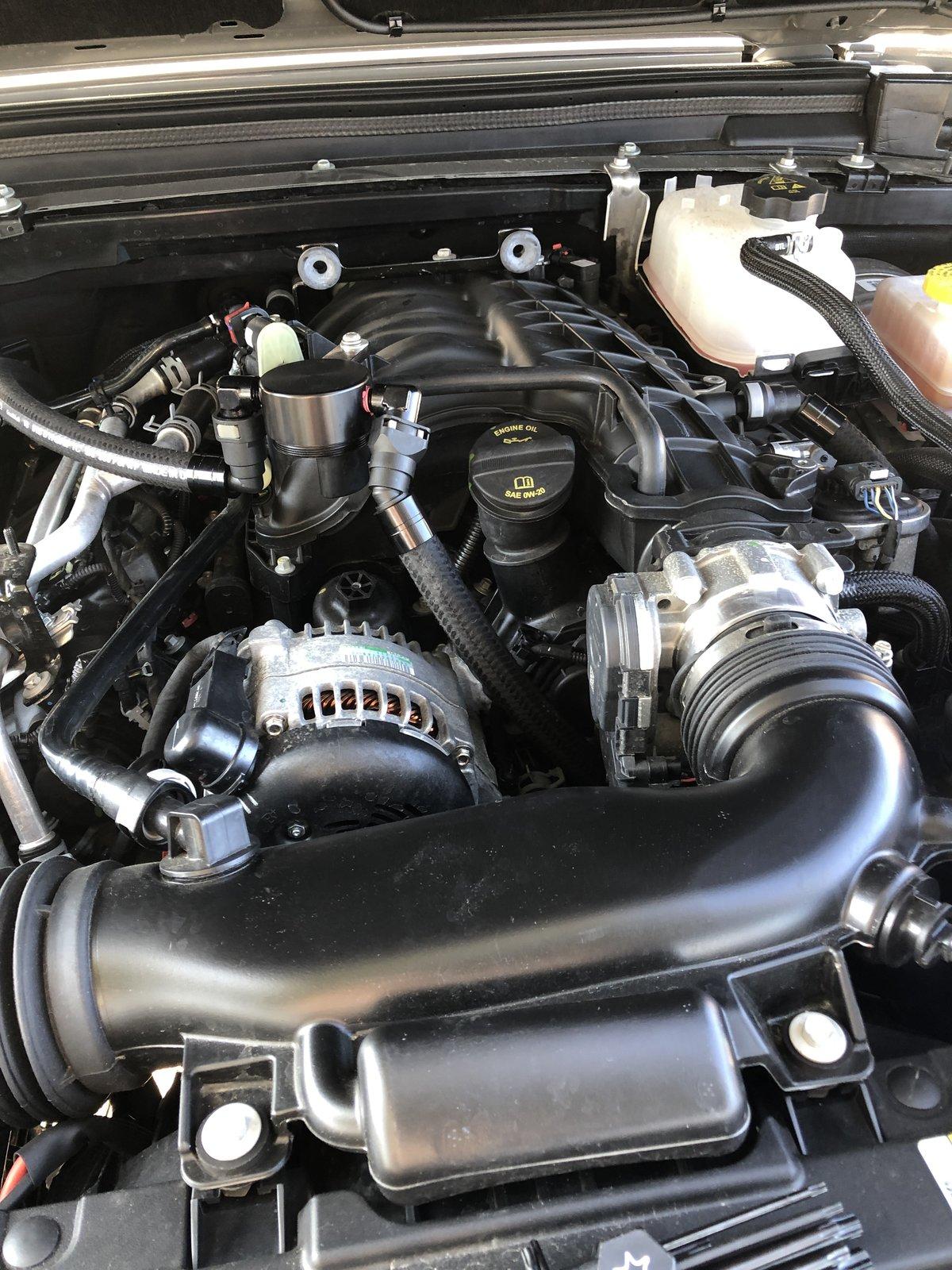 Jeep Wrangler JL Intake hose disconnected from throttle body 23EB12BF-AA6A-45F8-BEAC-0D8A0A74D611